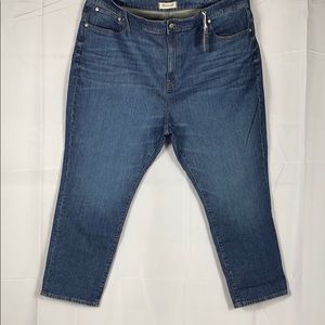 Madewell | High-Rise Slim Boy Jean | W37 | petite